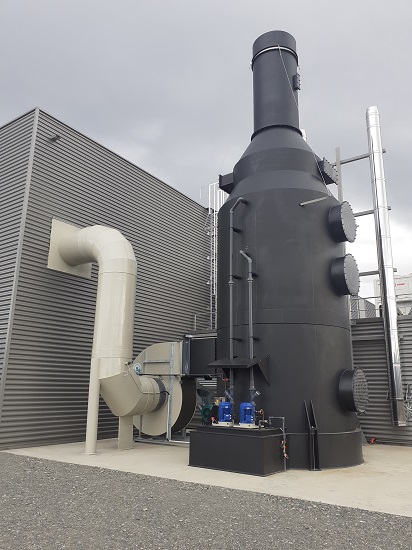 Laveur Modertech en extérieur par Corelec