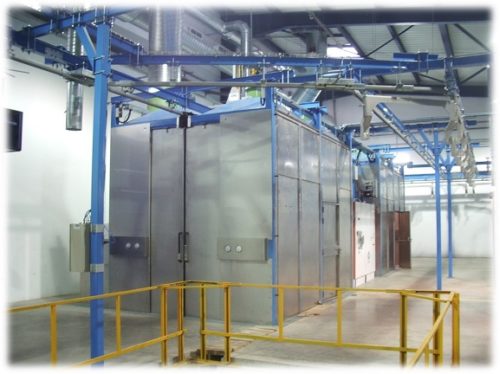 Installation de ressuage chez Corelec
