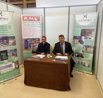 Stand de CORELEC Équipements - AMC - kakemonos - SURFAIR 2022