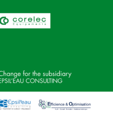 Logos CORELEC Equipements, Efficience & Optimisation, Epsileau Consulting